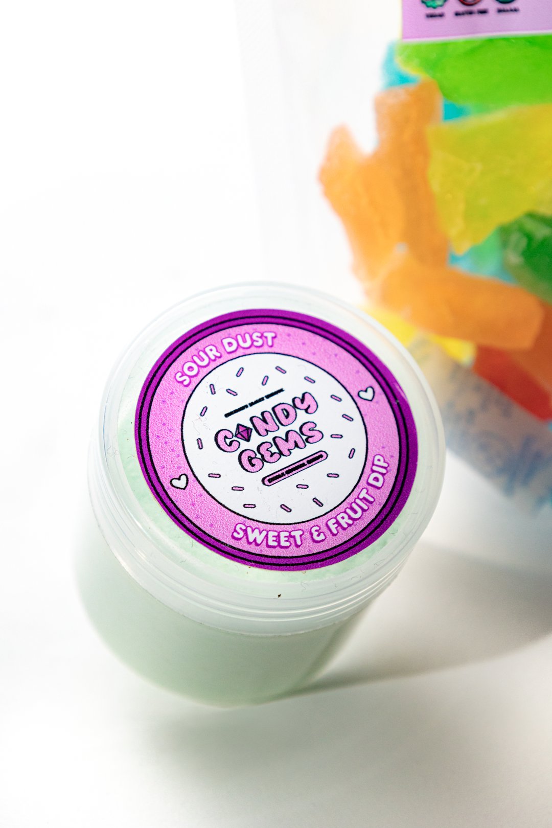 Candy Gems Sour Dipping Dust (Dust Only)