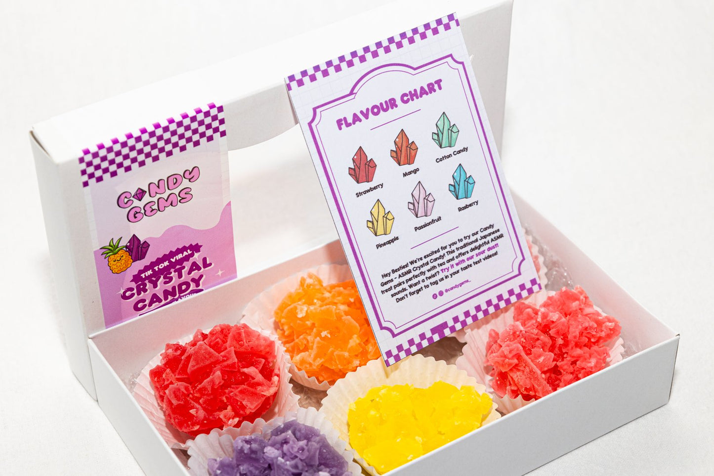 TikTok ASMR Sweet Crystal Candy Box - Birthday Special