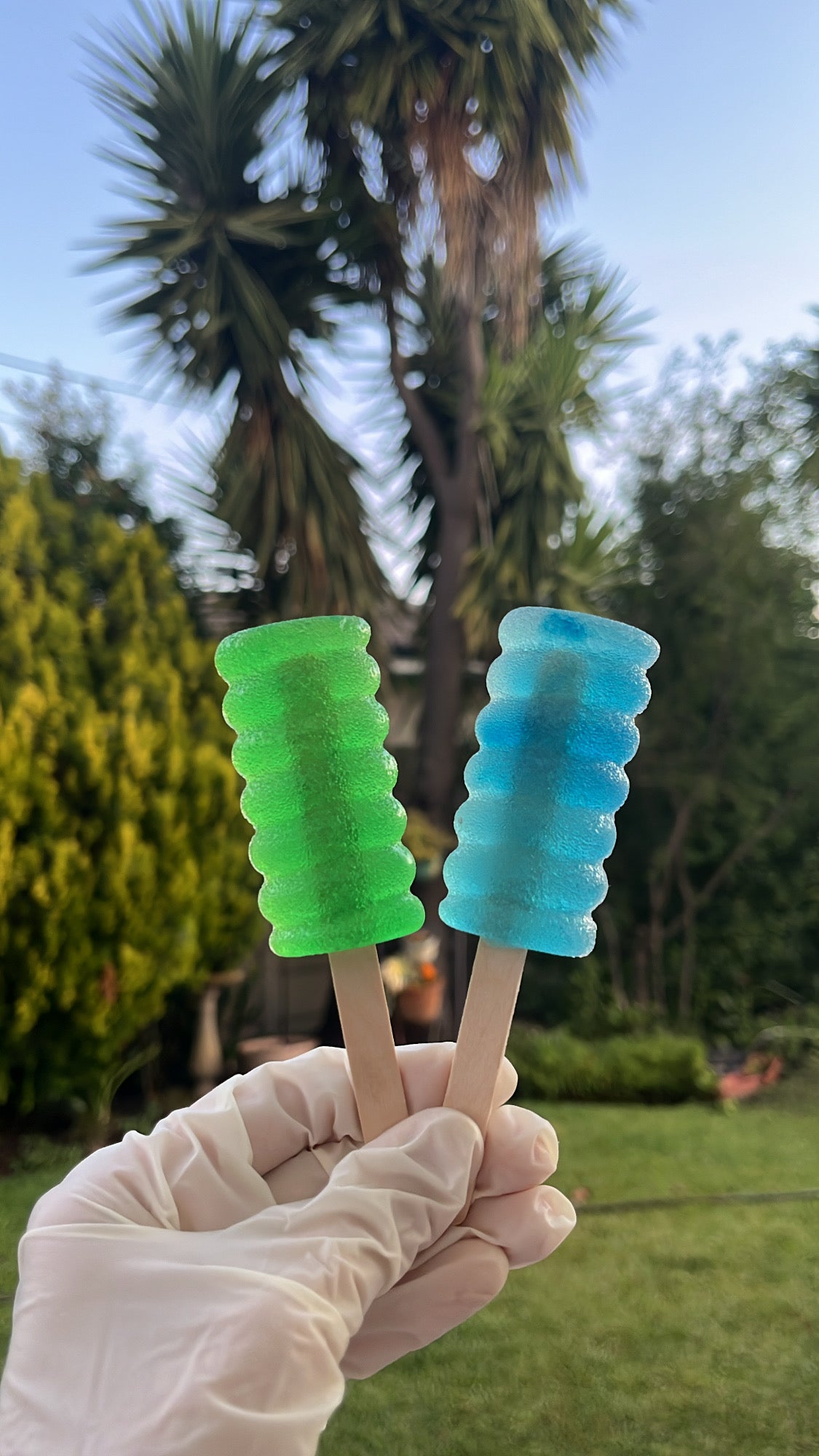 ASMR Crystal Candy Shapes