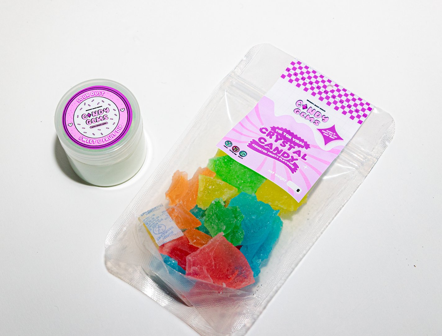 Candy Gems Sour Dipping Dust (Dust Only)
